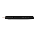 Draagbare puntlasmachine handmatige mini lasmachine 2200 mAh 800 A max 0,25 mm 12 niveaus LED-display USB-C zwart voor lithiumbatterijen 18650 3