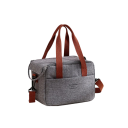 Draagbare thermisch geïsoleerde lunchtas 23×17×14 cm oxfordstof en aluminiumfolie waterdicht voor het vervoeren van voedsel 3