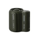 Draagbare USB-tailleventilator onder kleding, mini-elektrische riemclip, kampeerluchtkoeler, 3 windstanden, stille werking 2