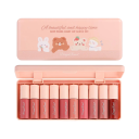 Dragon Ranee Set mit 10 farbigen wasserfesten flüssigen Lippenstiften Feuchtigkeitsspendender Spiegelglanz für die Lippen Langanhaltendes Make-up 2