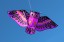 Dragon zburător - bufniță 110 cm în mai multe culori 3