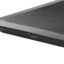 Drahtlose Ladestation für Telefone mit drahtloser Ladefunktion Leistung 5 W Stromversorgung über micro USB Abmessungen 15,6 x 8,5 x 0,8 cm Schwarz 2