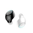 Drahtloses Bluetooth 5.0 Ohrhörer mit Mikrofon für Telefonate Reichweite 10 m Akkulaufzeit 4 Stunden Sprachassistent Größe 2 cm 3