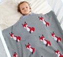 Drap de lit pour enfant avec renard 1