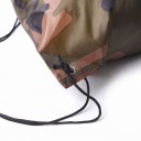 Drawstring Backpack 43 x 34 cm Camouflage Backpack with Oxford Strings Lightweight Sports Bag Unisex For Gym Trips and Travel 11