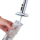 Drehbarer Verlängerungsadapter für Küchenarmaturen mit 3 Strömungsmodi, Wasserfall-Sprühkopf mit Filter, Adapter für Wasserhahn für Spüle 7