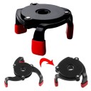 Dreiarmiger Ölfilter-Schlüssel 60–95 mm 3/8" Selbstspannende Nuss für den Austausch von Auto- und Lieferwagenfiltern 6