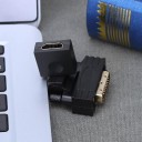 Drejeadapter HDMI til DVI 24+1 F/M 3