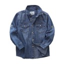 Drenge denimskjorte L1807 6