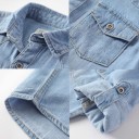Drenge denimskjorte L1807 4