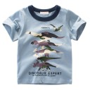 Drenge dinosaur t-shirt B1450 1