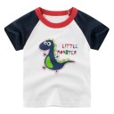 Drenge dinosaur t-shirt B1590 8