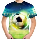 Drenge-T-shirt med bold 4