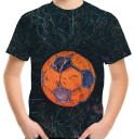 Drenge-T-shirt med bold 3