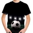 Drenge-T-shirt med bold B1487 8
