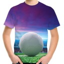 Drenge-T-shirt med bold B1487 5
