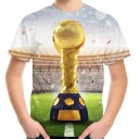 Drenge-T-shirt med bold B1487 6
