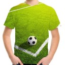 Drenge-T-shirt med bold B1487 11