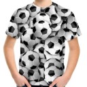 Drenge-T-shirt med bold B1487 16