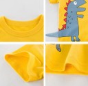 Drenge-T-shirt med dyreprint 2