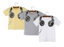 Drenge-T-shirt med hovedtelefonprint J1945 1