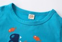 Drenge-T-shirt med krokodilleprint 2