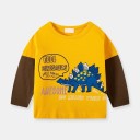 Drenge T-shirt med lange ærmer B1486 8