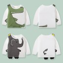 Drenge T-shirt med lange ærmer B1486 1