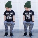 Drenge T-shirt og bukser L1651 1