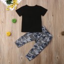 Drenge T-shirt og bukser L1651 3