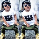 Drenge T-shirt og bukser L1664 1