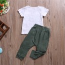 Drenge T-shirt og bukser L1664 3
