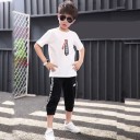 Drenge T-shirt og bukser L1667 1