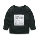 Drenge T-shirt og bukser L1705 1