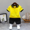 Drenge T-shirt og shorts L1249 3