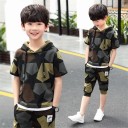Drenge T-shirt og shorts L1590 5