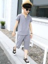 Drenge T-shirt og shorts L1601 5