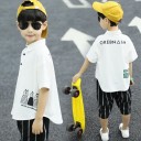 Drenge T-shirt og shorts L1605 3