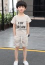 Drenge T-shirt og shorts L1607 6