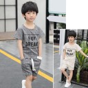 Drenge T-shirt og shorts L1607 3