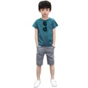 Drenge T-shirt og shorts L1608 6