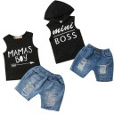 Drenge T-shirt og shorts L1613 2