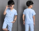 Drenge-T-shirt og shorts L1633 4