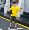 Drenge-T-shirt og shorts L1665 2