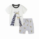 Drenge T-shirt og shorts L1698 10