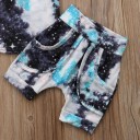 Drenge-T-shirt og shorts L1719 4
