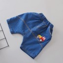 Drenge-T-shirt og shorts L1728 3