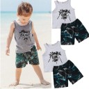 Drenge tanktop og shorts L1598 1