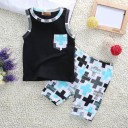 Drenge tanktop og shorts L1731 2