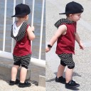 Drenge tanktop og shorts L1733 2